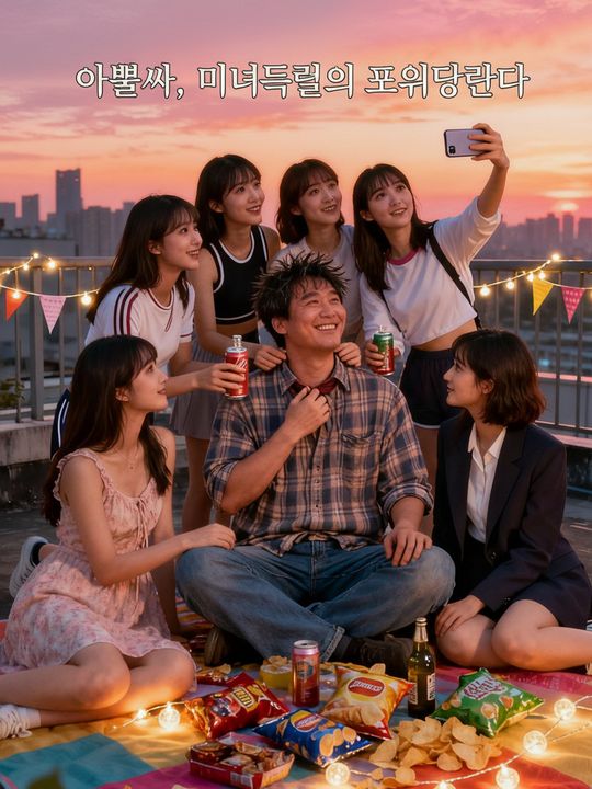 아뿔싸, 미녀들에게 포위당했다