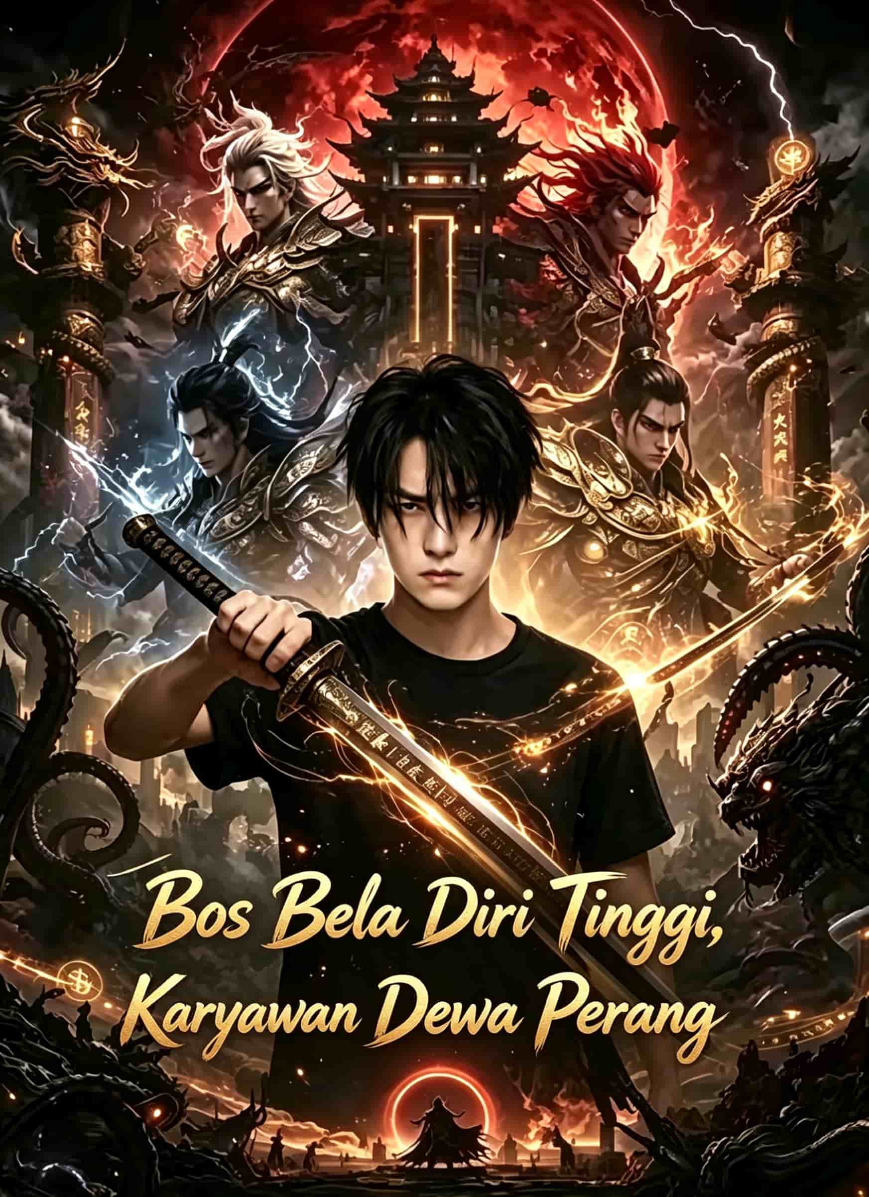 Bos Bela Diri Tinggi, Karyawan Dewa Perang