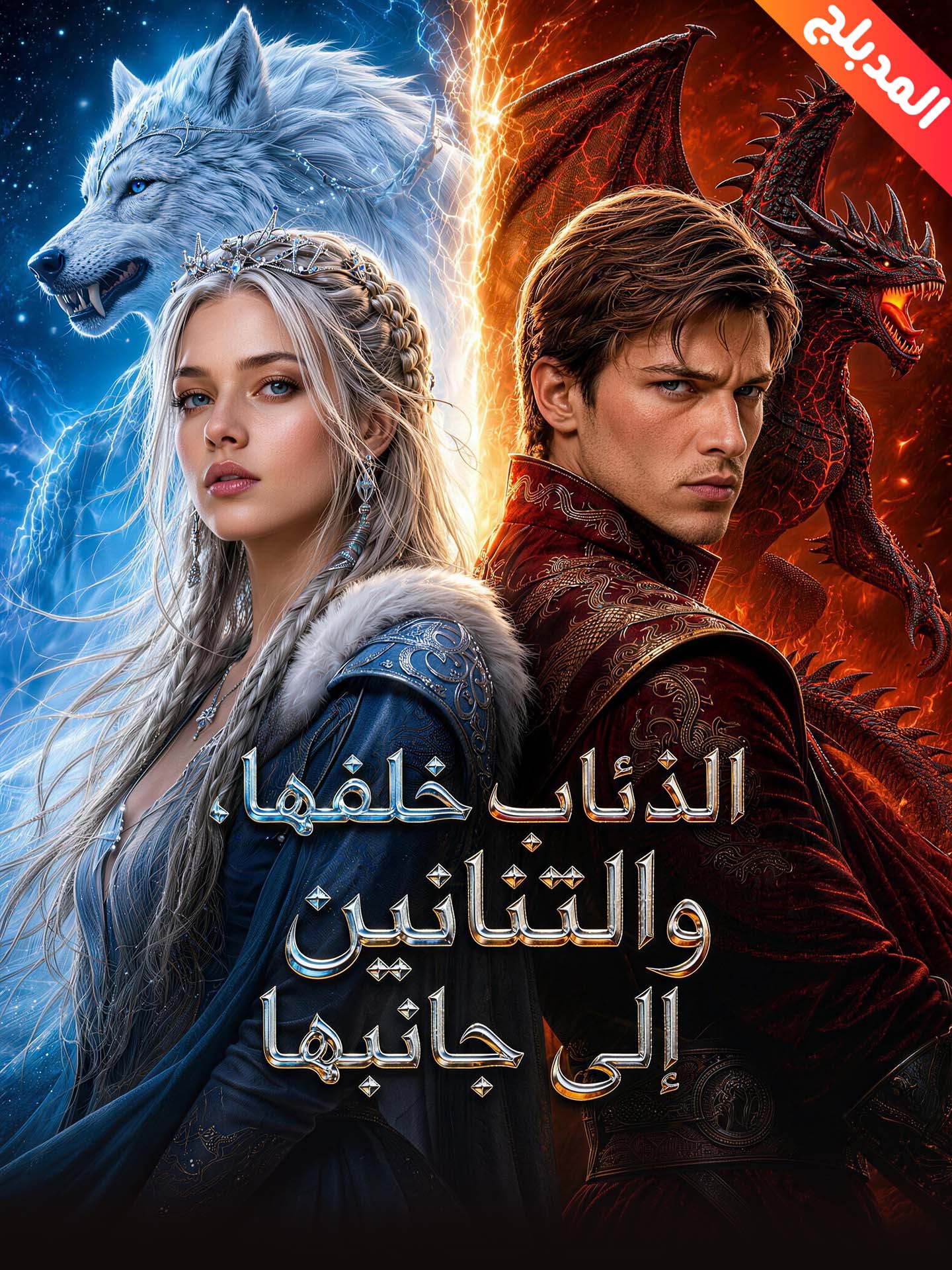 المدبلج-الذئاب خلفها، والتنانين إلى جانبها