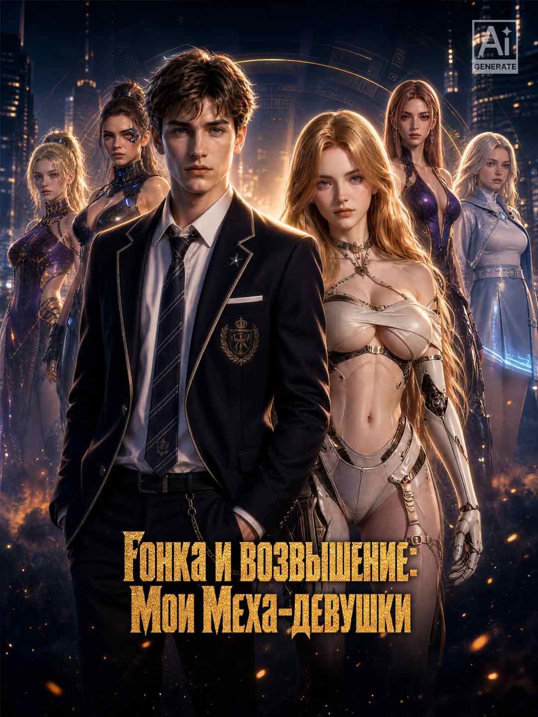 Гонка и возвышение: Мои Меха-девушки