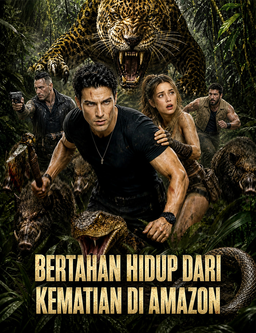 Bertahan Hidup dari Kematian di Amazon(Dubbing)