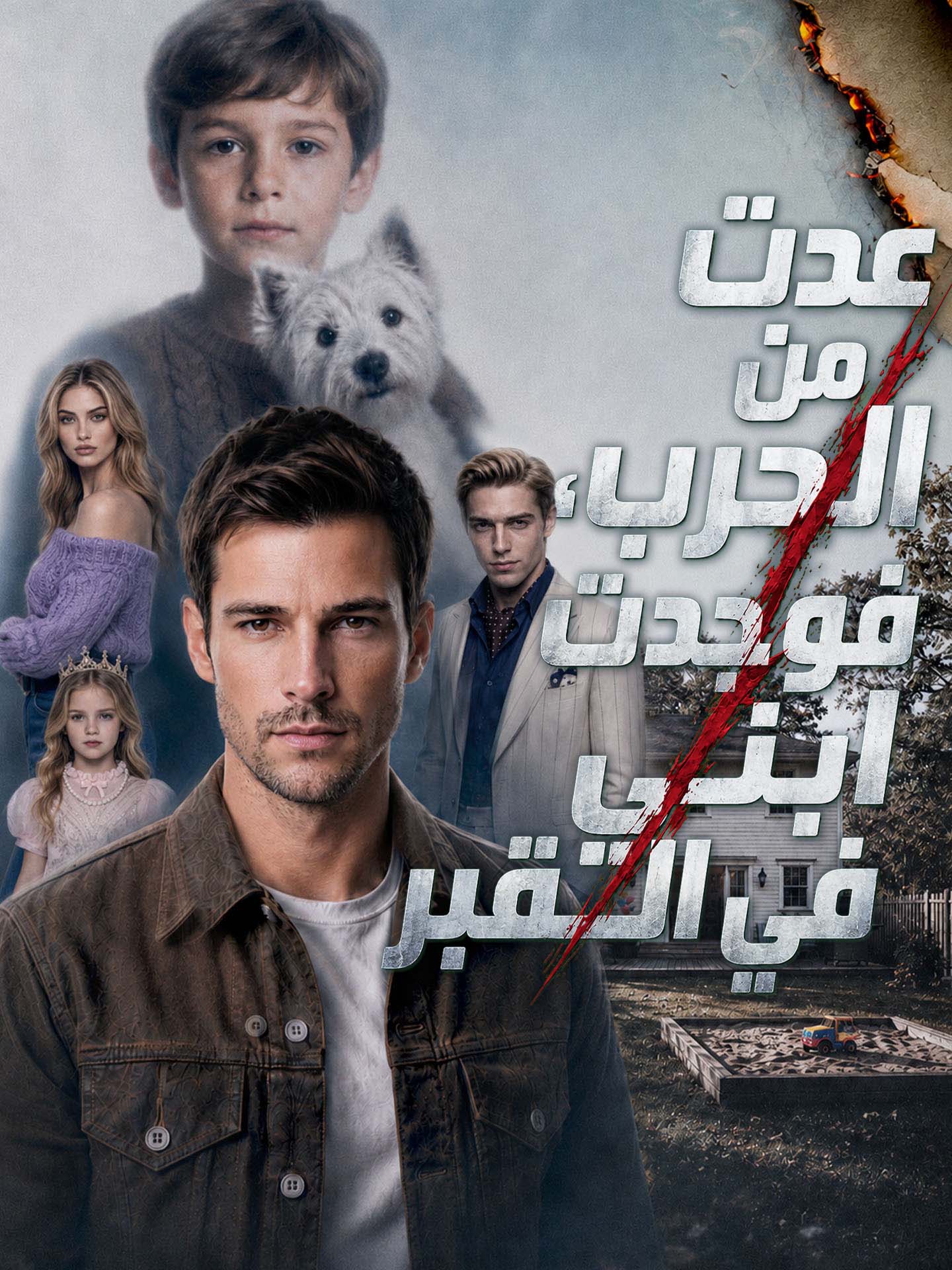 عدت من الحرب، فوجدت ابني في القبر