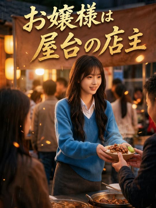 お嬢様は屋台の店主