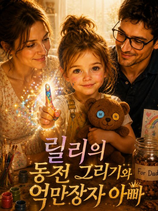 릴리의 동전 그리기와 억만장자 아빠