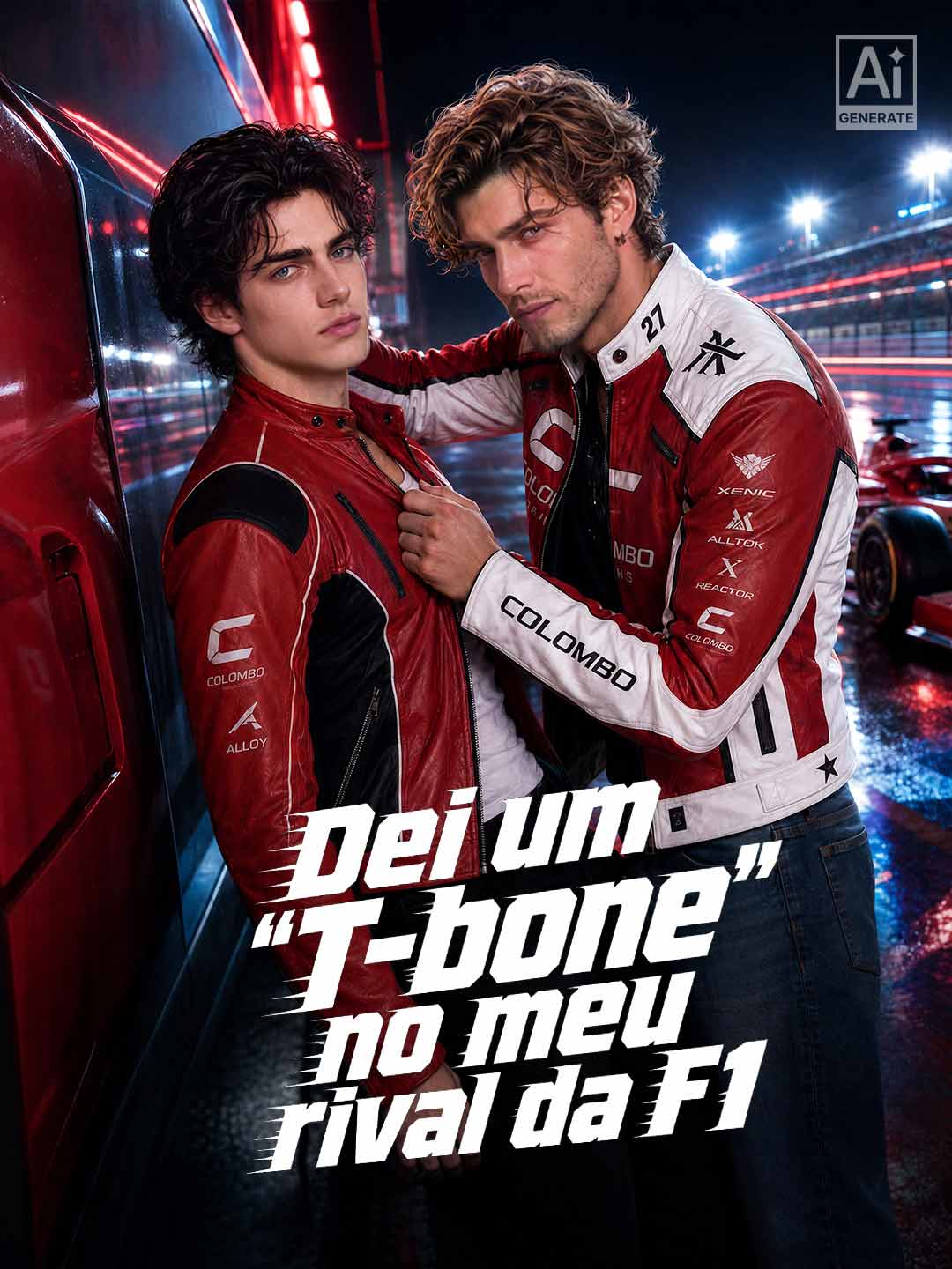 Dei um "T-bone" no meu rival da F1