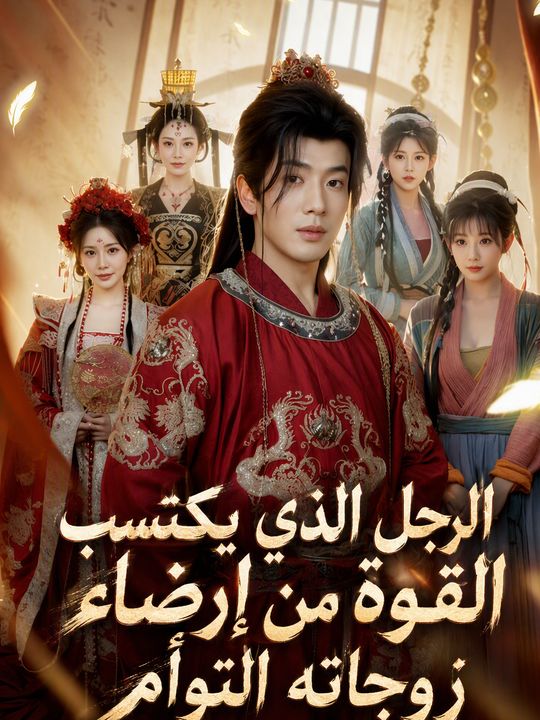 الرجل الذي يكتسب القوة من إرضاء زوجاته التوأم