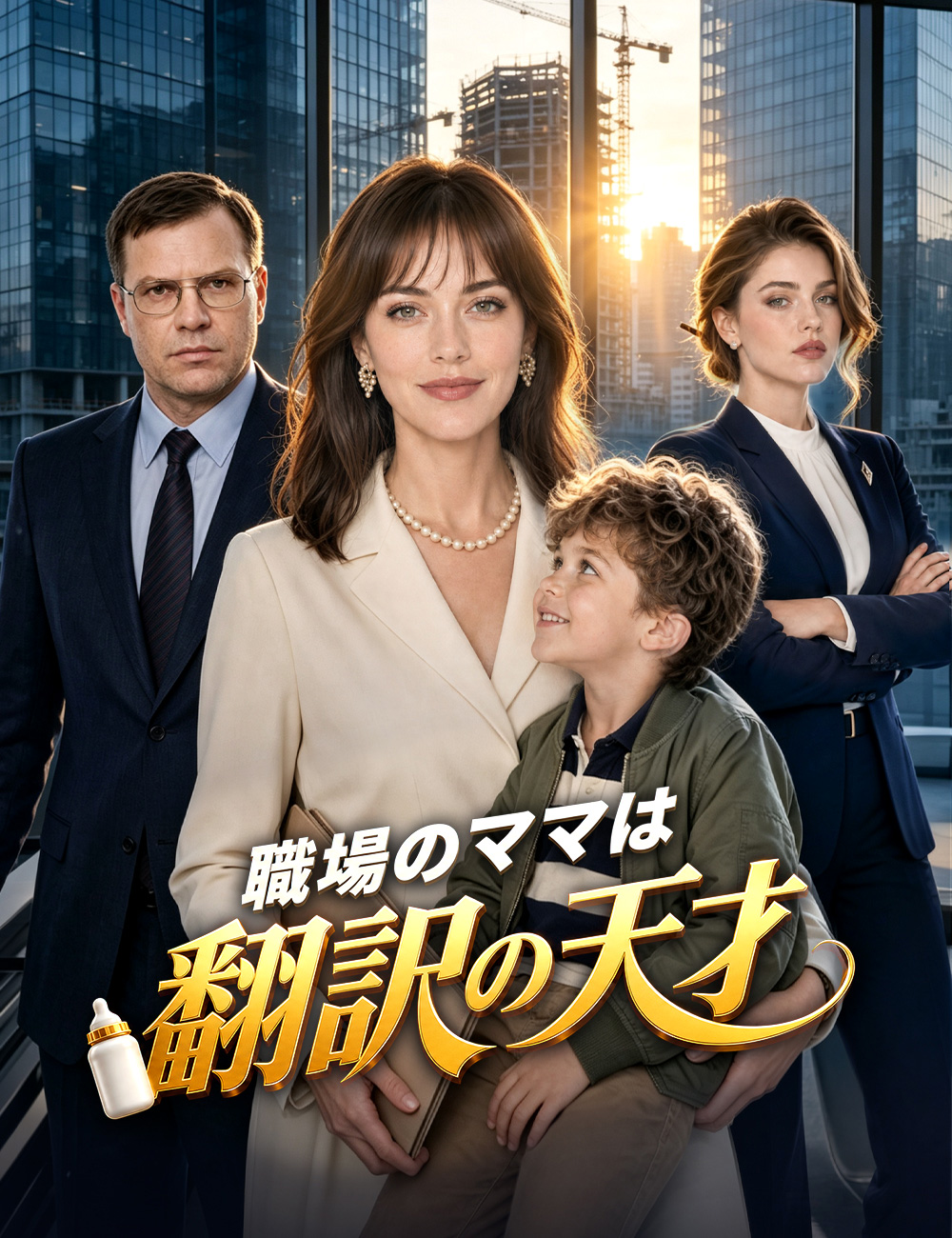 職場のママは翻訳の天才