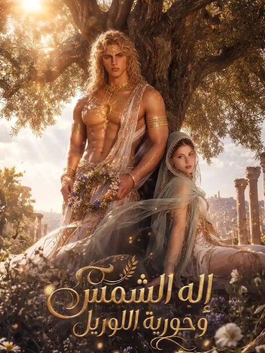 إله الشمس وحورية اللوريل