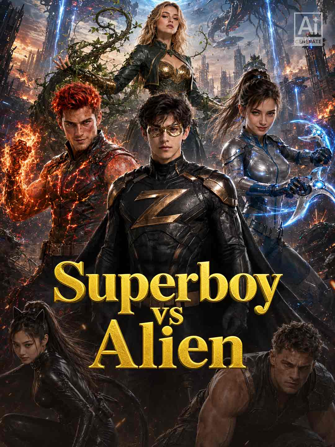 Superboy vs Alien