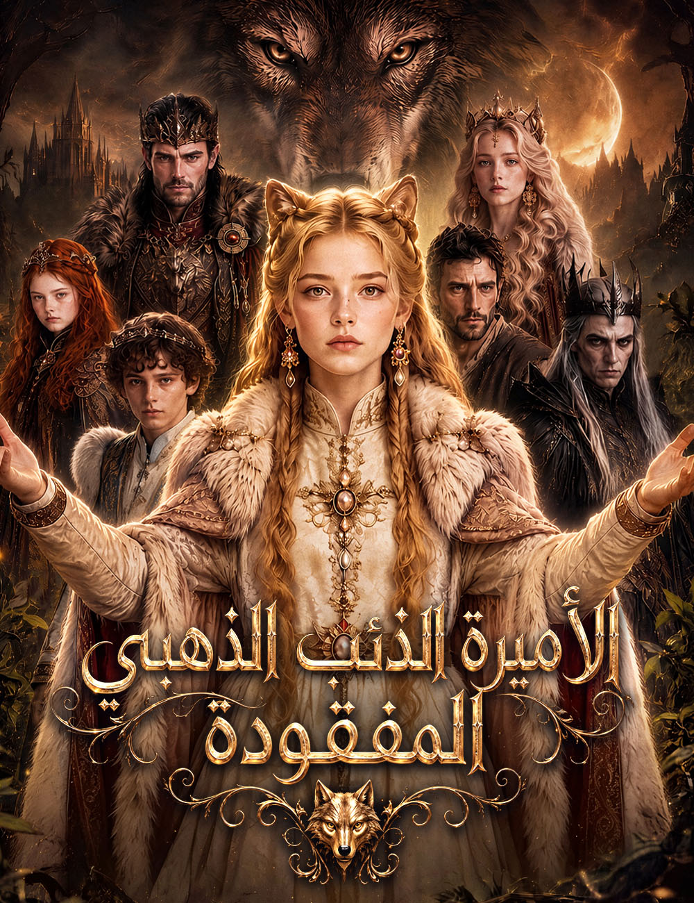 الأميرة الذئب الذهبي المفقودة