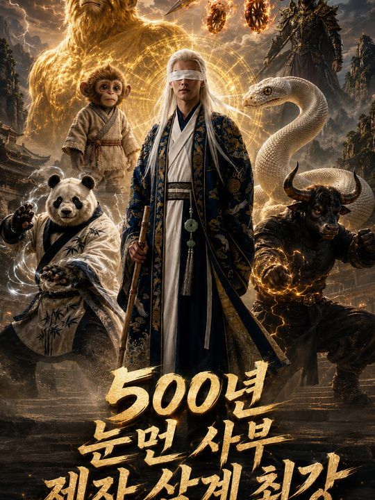 500년 눈먼 사부 제자 삼계 최강