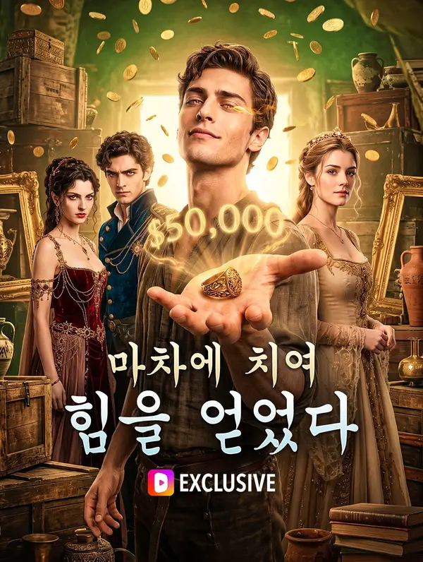 마차에 치여 힘을 얻었다