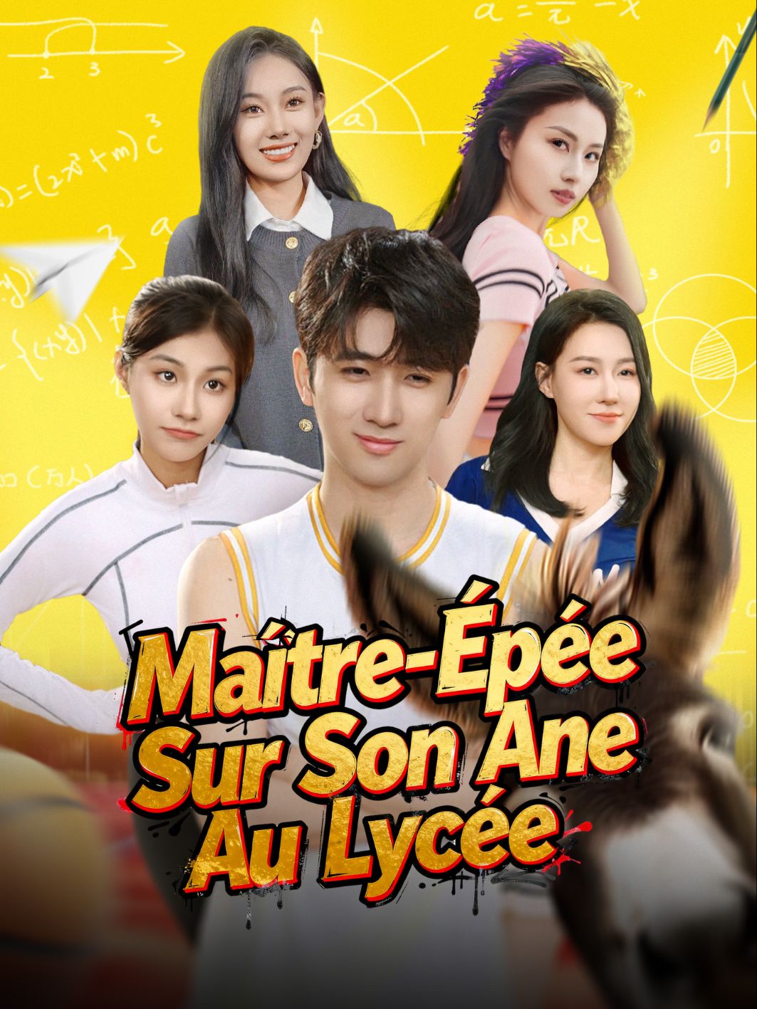 Maître-Épée Sur Son Ane Au Lycée
