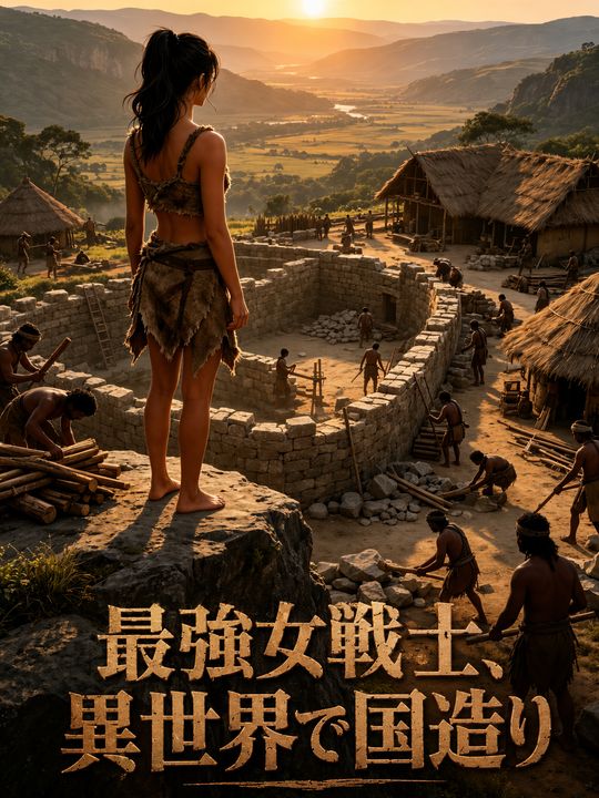 最強女戦士、異世界で国造り