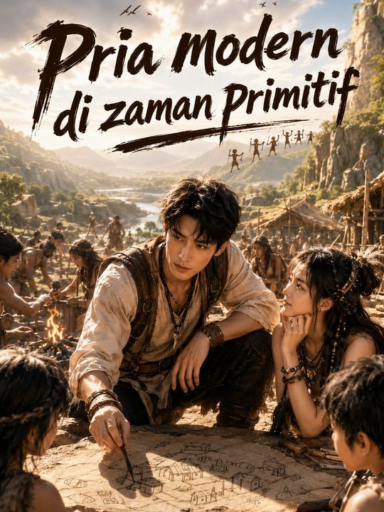 Pria modern di zaman primitif