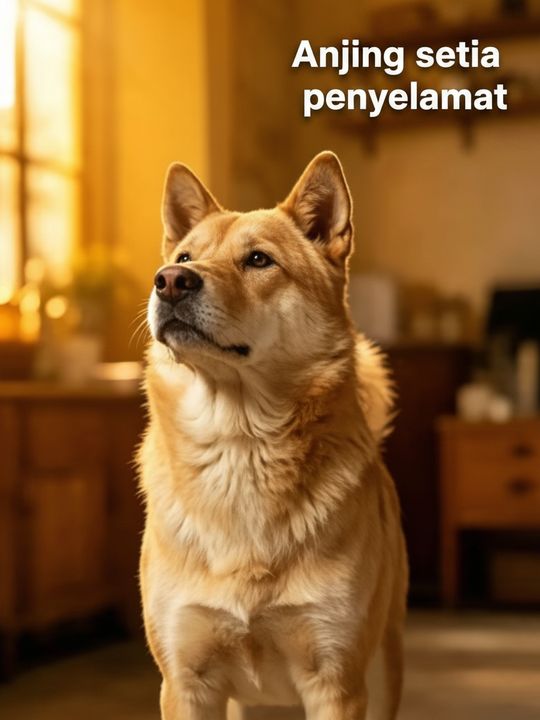 Anjing setia penyelamat