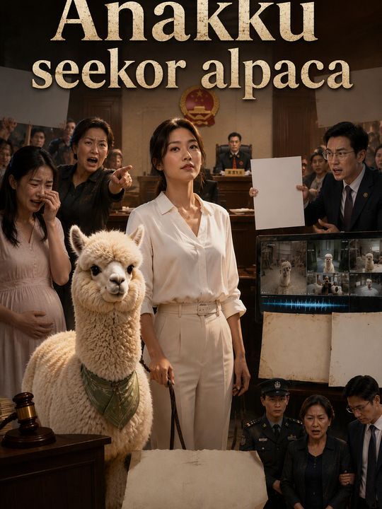Anakku seekor alpaca