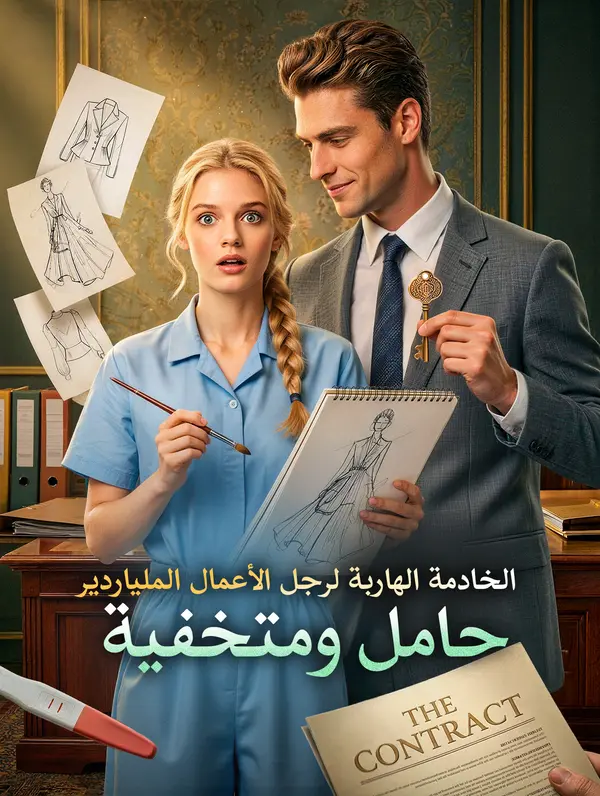 الخادمة الهاربة لرجل الأعمال الملياردير: حامل ومتخفية