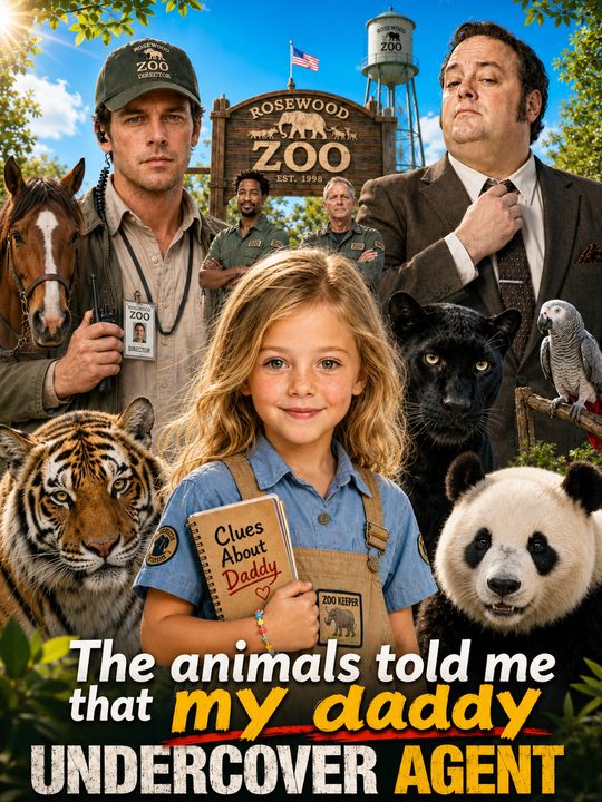 The animals told me that my daddy is an undercover agent