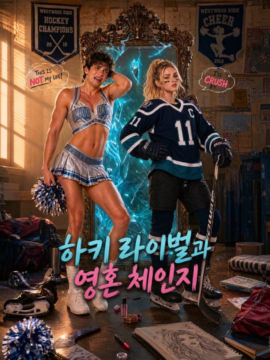 하키 라이벌과 영혼 체인지