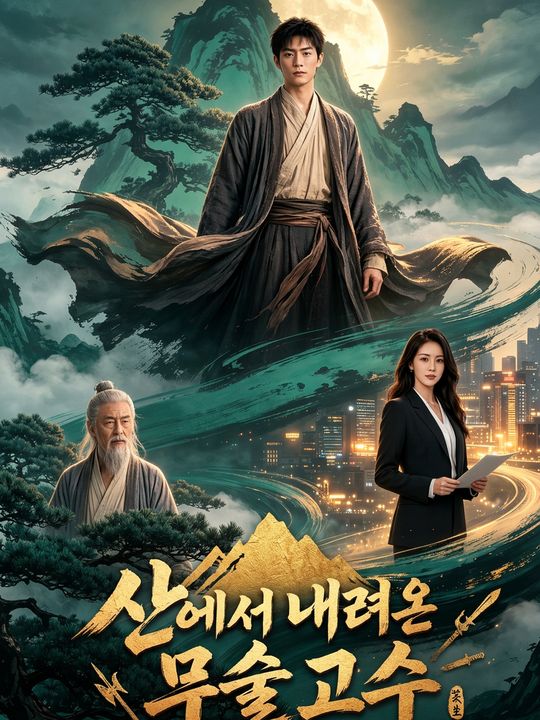 산에서 내려온 무술 고수