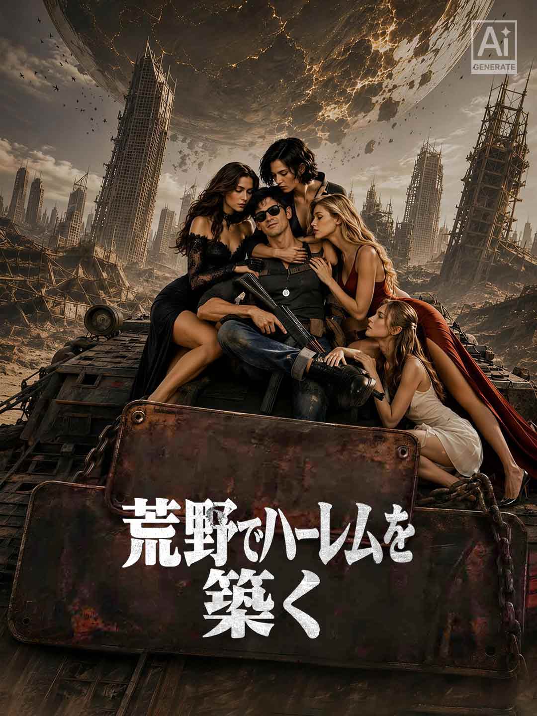(Dubbing) 荒野でハーレムを築く