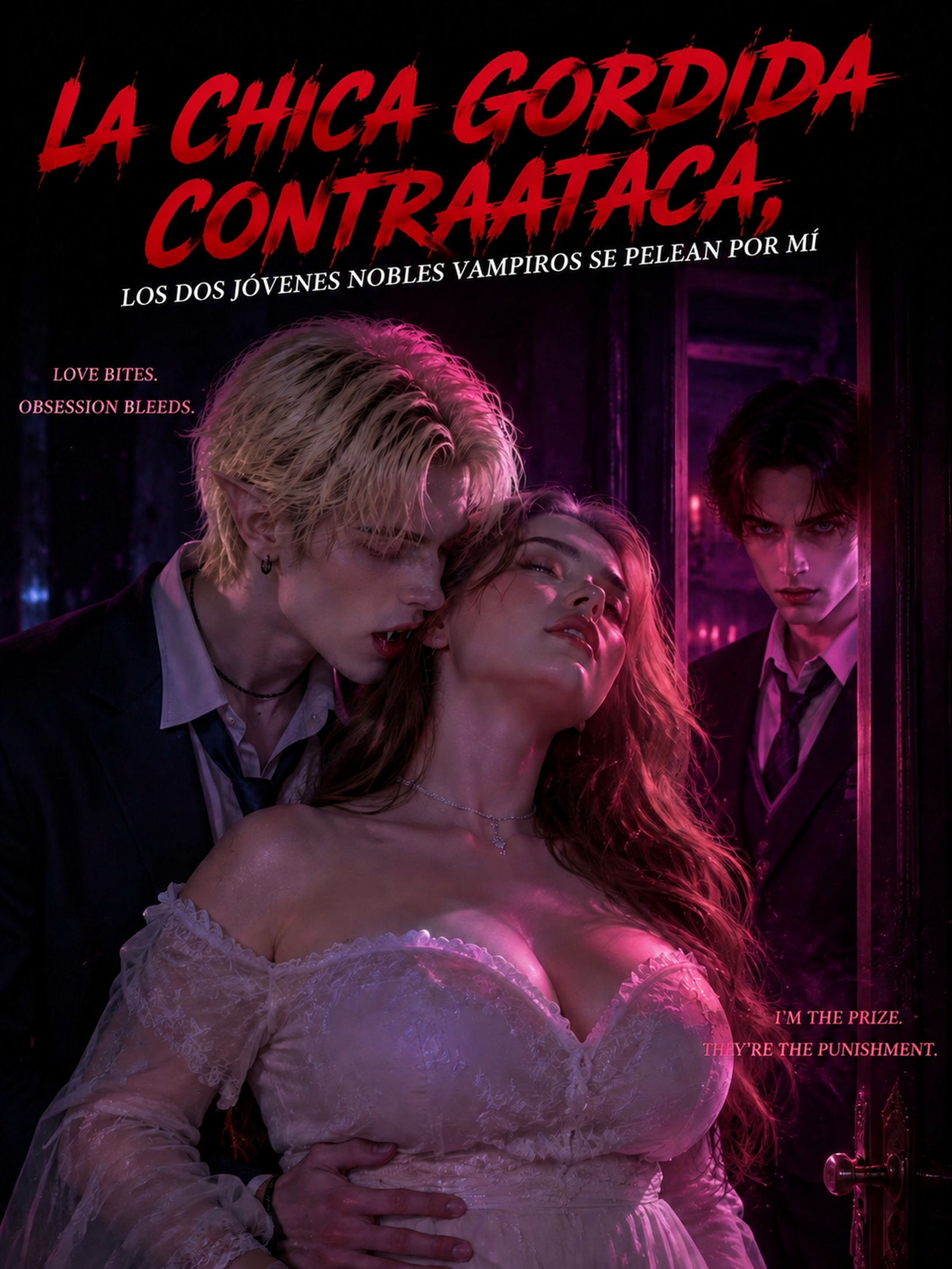 La chica gordida contraataca, los dos jóvenes nobles vampiros se pelean por mí