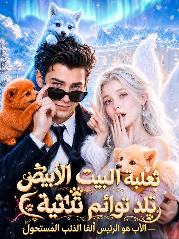 ثعلبة البيت الأبيض تلد توائم ثلاثية — الأب هو الرئيس ألفا الذئب المستحول