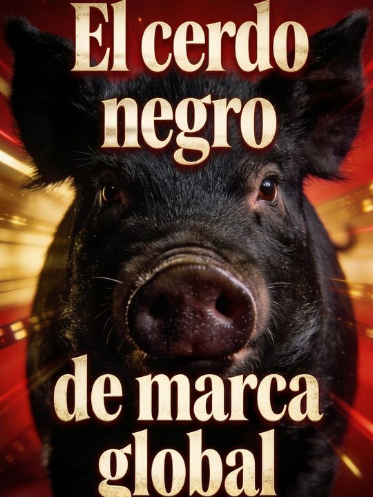 Babi hitam menjadi merek dunia