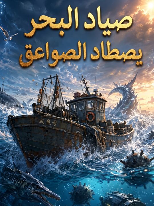 صياد البحر يصطاد الصواعق