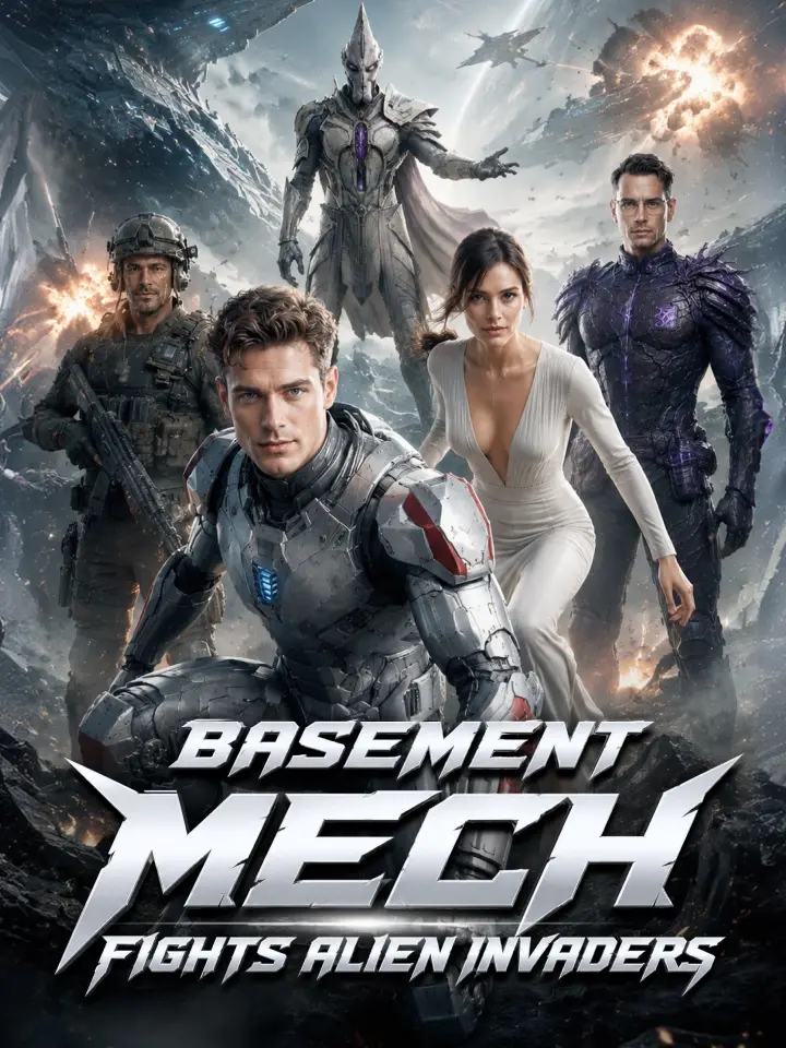 Basement Mech Fights Alien Invaders