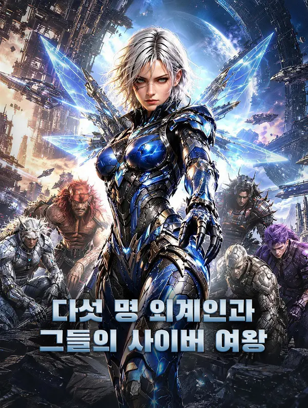 다섯 명 외계인과 그들의 사이버 여왕