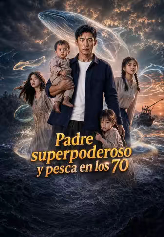 Padre superpoderoso y pesca en los 70