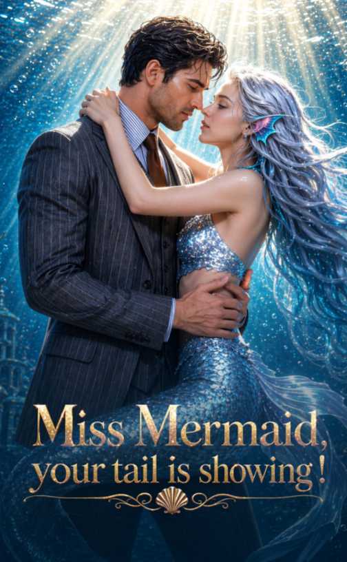 Miss Mermaid, your tail is showing！
