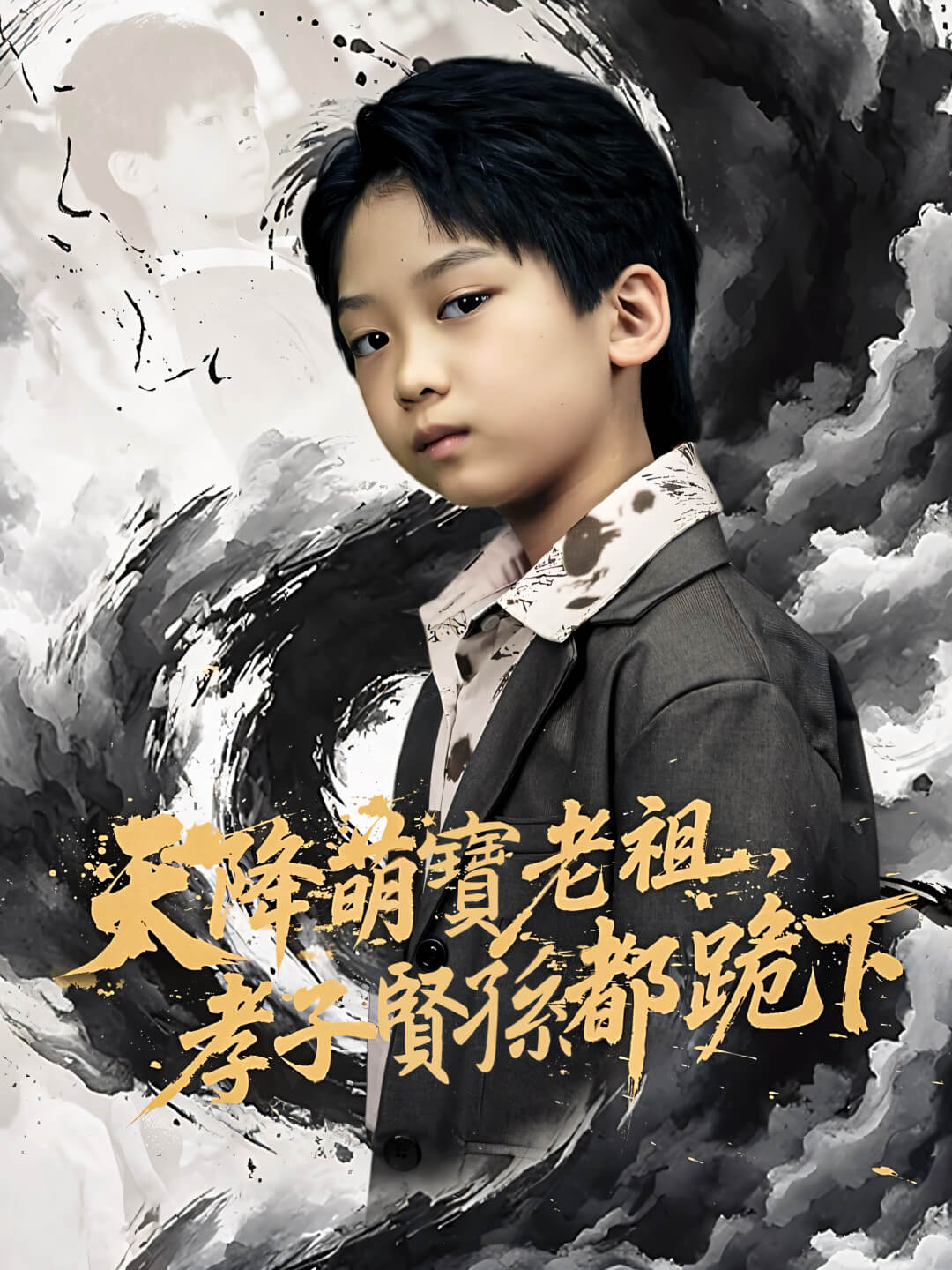 天降萌寶老祖，孝子賢孫都跪下