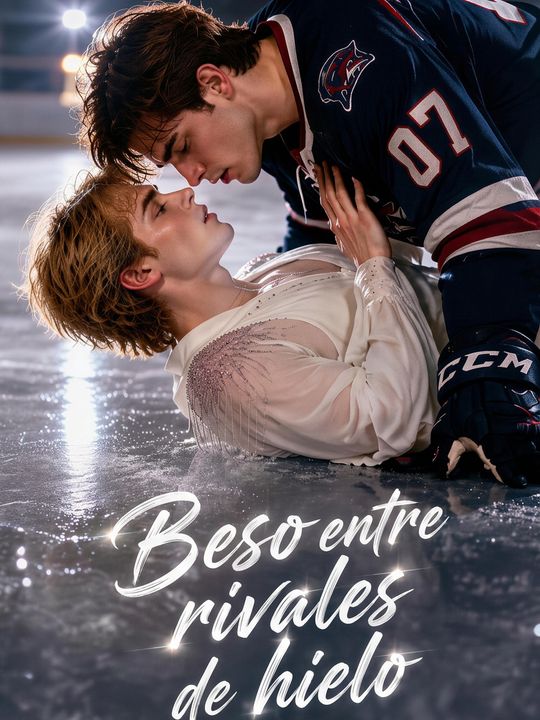 Beso entre rivales de hielo