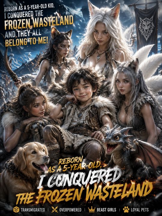 Reborn as a 5-Year-Old Kid, I Conquered the Frozen Wasteland and Four Beast Girls Begged Me to Stay