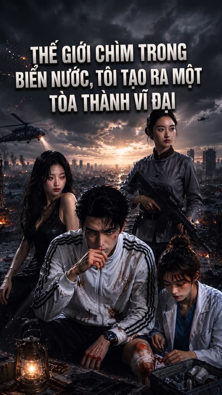 Thế giới chìm trong biển nước, tôi tạo ra một tòa thành vĩ đại
