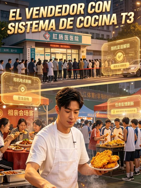 El vendedor con sistema de cocina T3