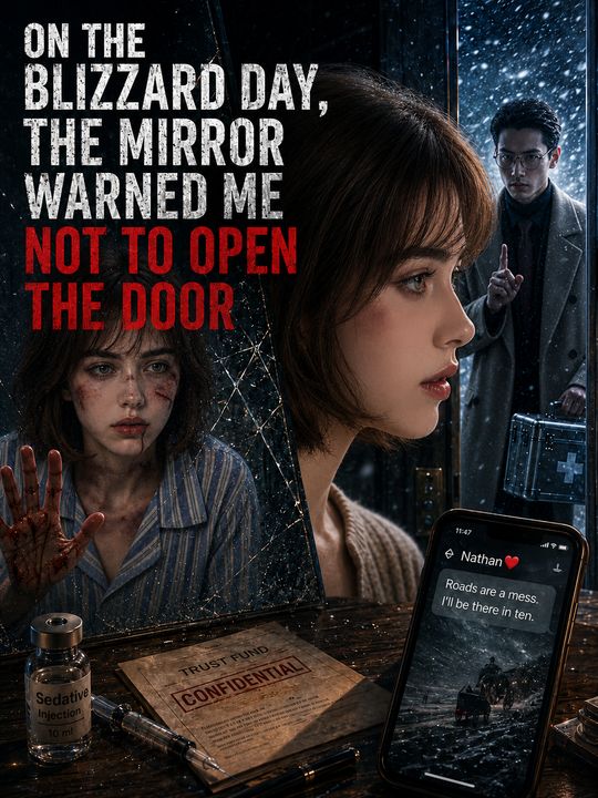 On the Blizzard Day, the Mirror Warned Me Not to Open the Door