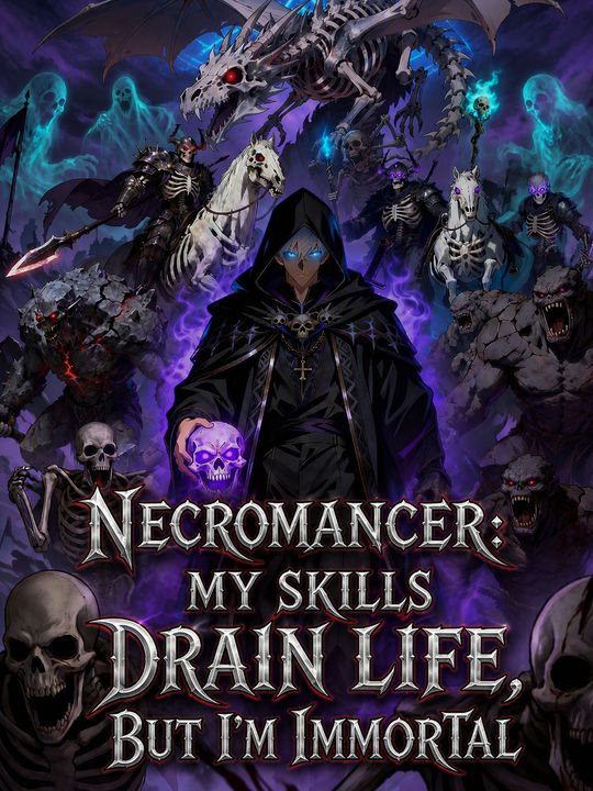 Necromancer: My Skills Drain Life, But I'm Immortal