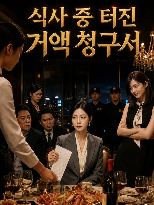 식사 중 터진 거액 청구서