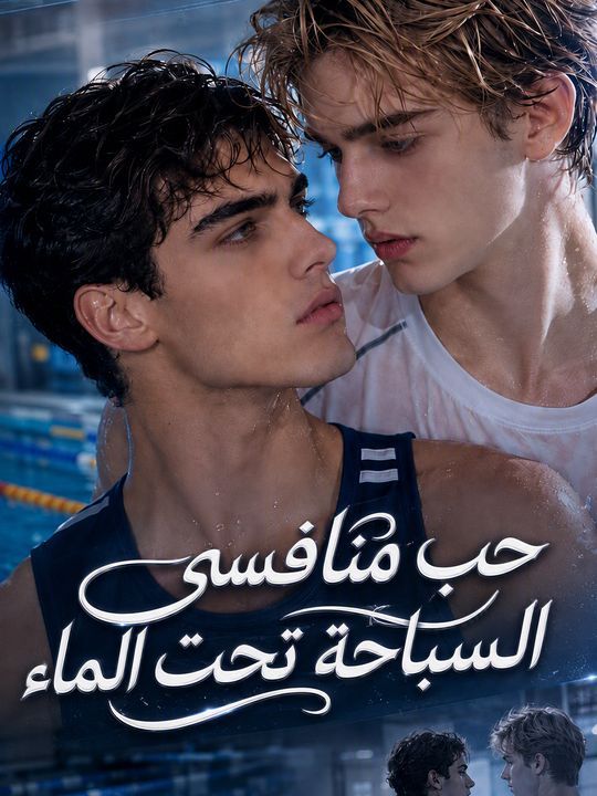 حب منافسي السباحة تحت الماء