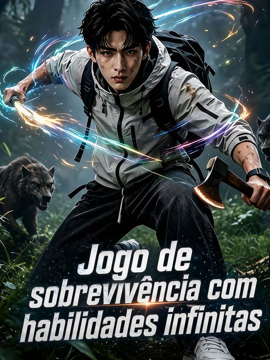 Jogo de sobrevivência com habilidades infinitas