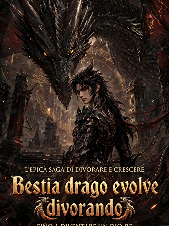 Bestia drago evolve divorando