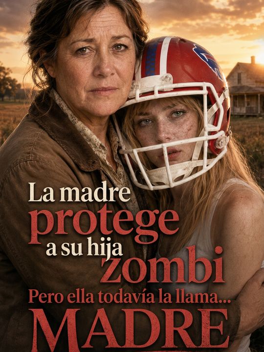 La madre protege a su hija zombi