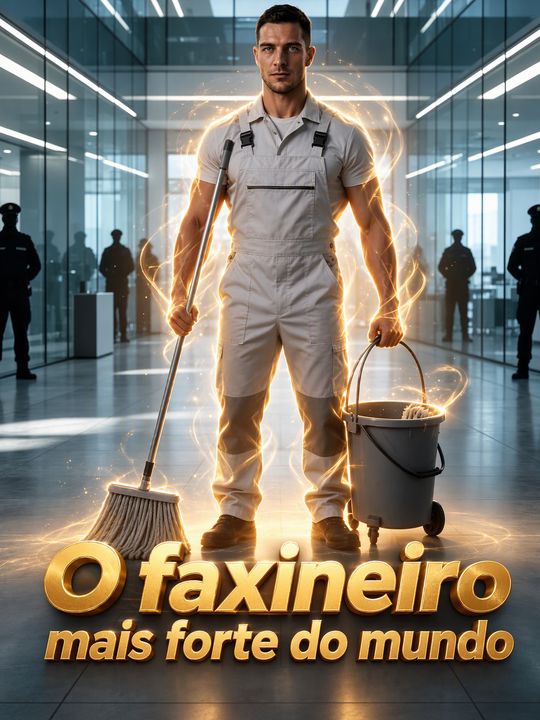 O faxineiro mais forte do mundo