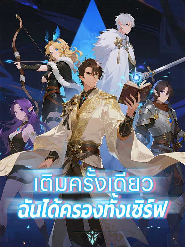 เติมครั้งเดียว ฉันได้ครองทั้งเซิร์ฟ
