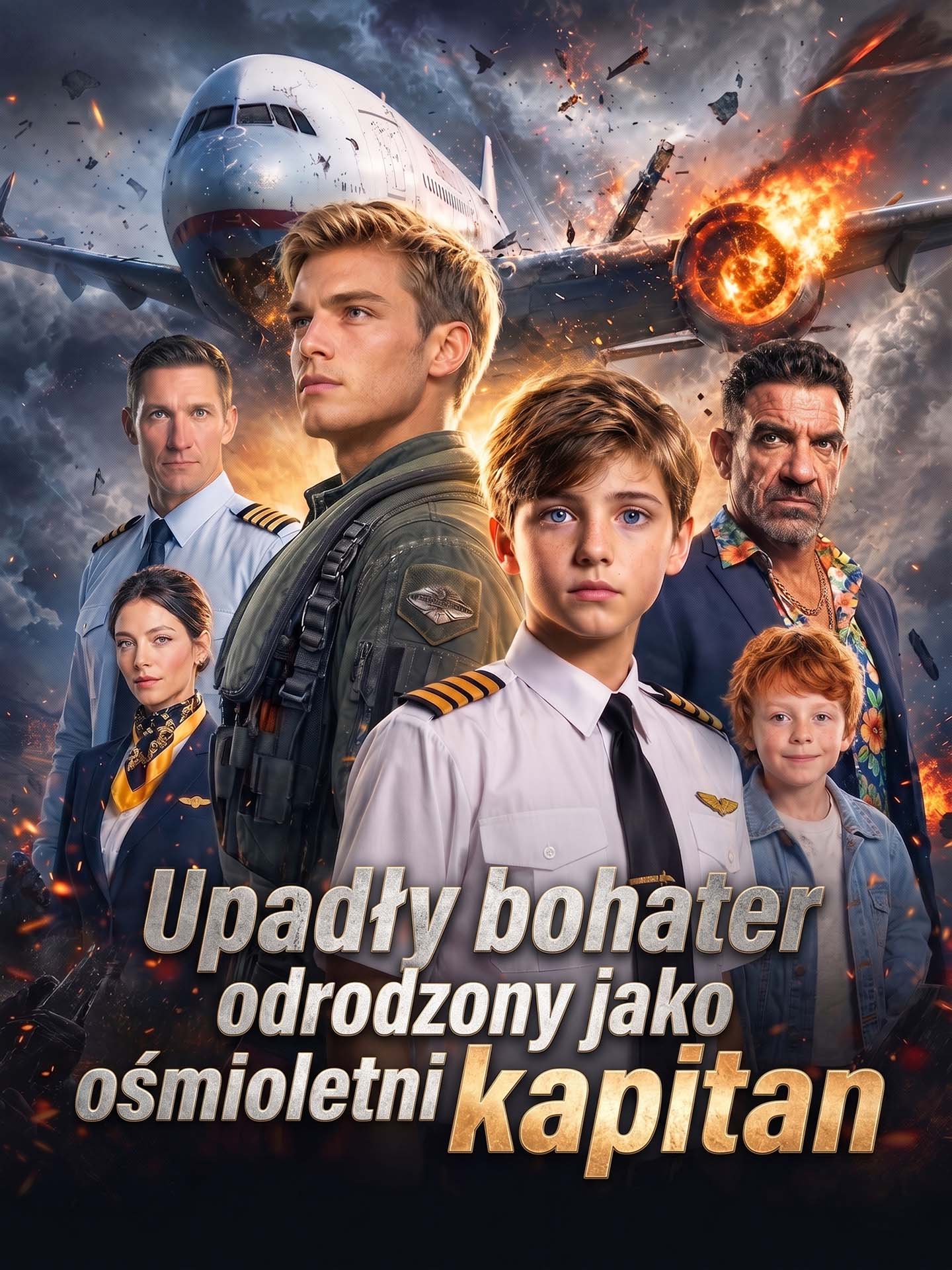Upadły bohater odrodzony jako ośmioletni kapitan