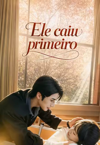 Ele caiu primeiro